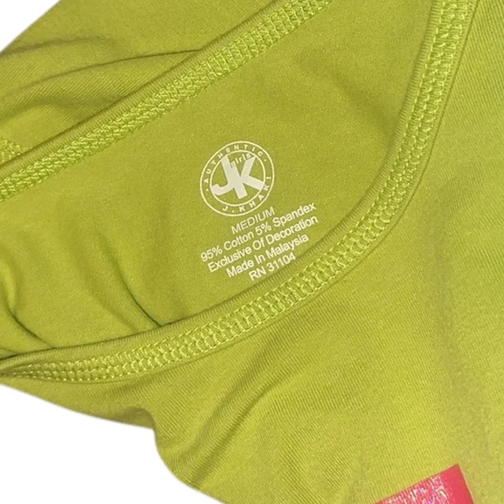 J khaki Light Up the Room Kids Shirt - Green